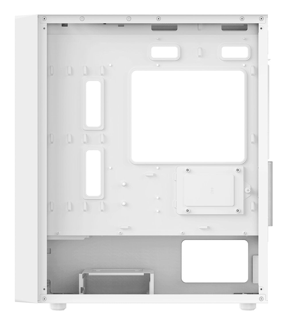 Ocypus Gamma C50 (Blanco, Tempered Glass) Gamma-C50-Whg000xx-Gl