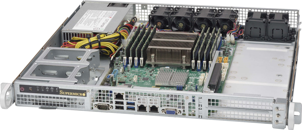 Supermicro Gehäuse Superchassis 1u Cse-515-350