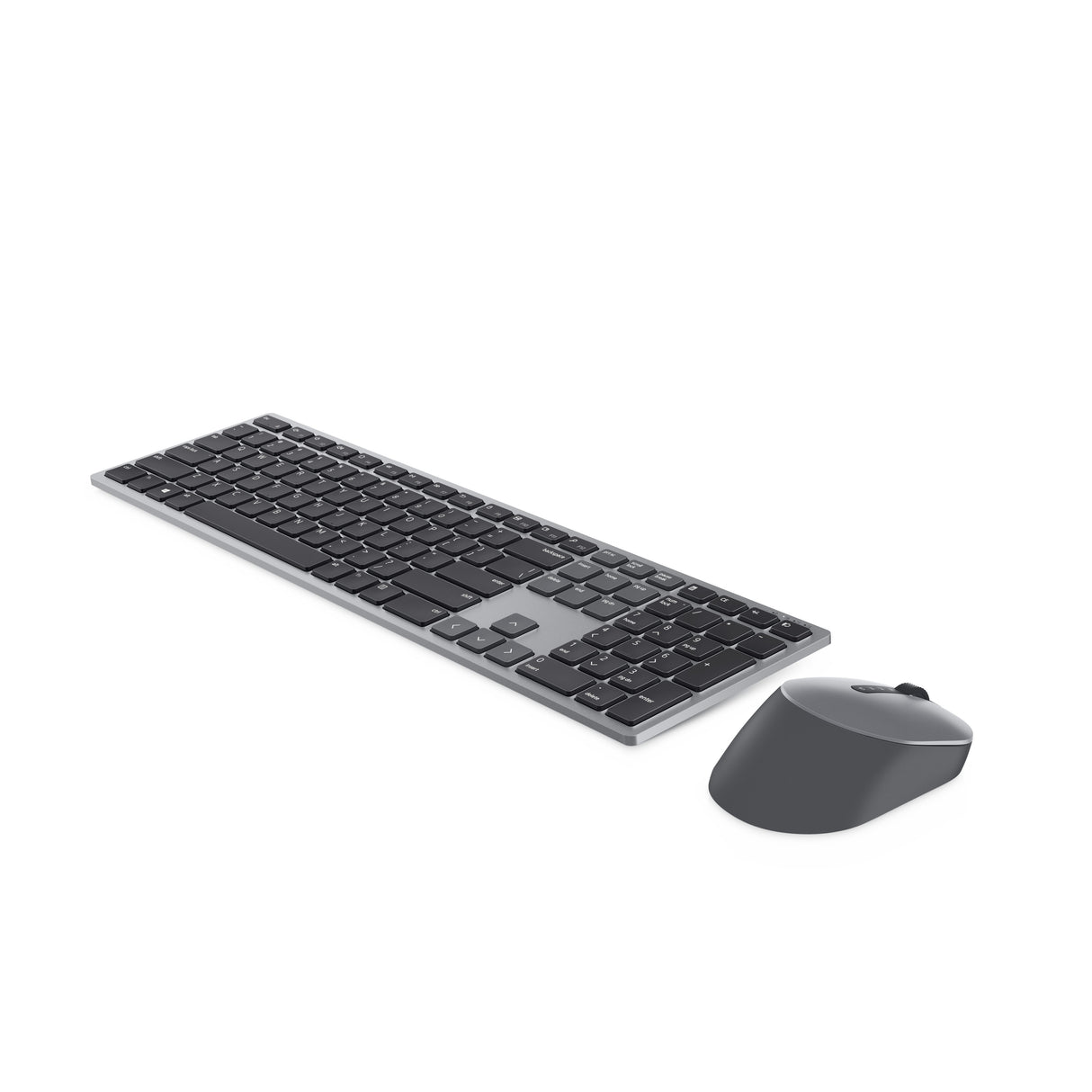 Kit Teclado (Ingles) Multimedia + Raton Inalámbrico Dell Km7321w Internacional De Ee. Uu. (Qwerty), Negro