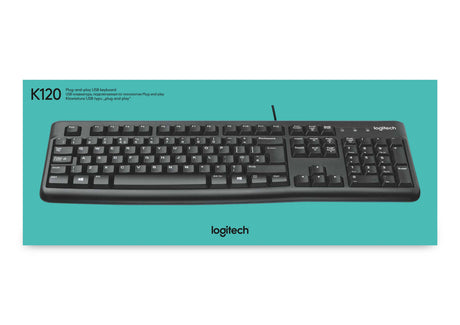 EAN 5099206021440 - Logitech Keyboard K120 for Business teclado Oficina USB AZERTY Belga Negro imagen 12