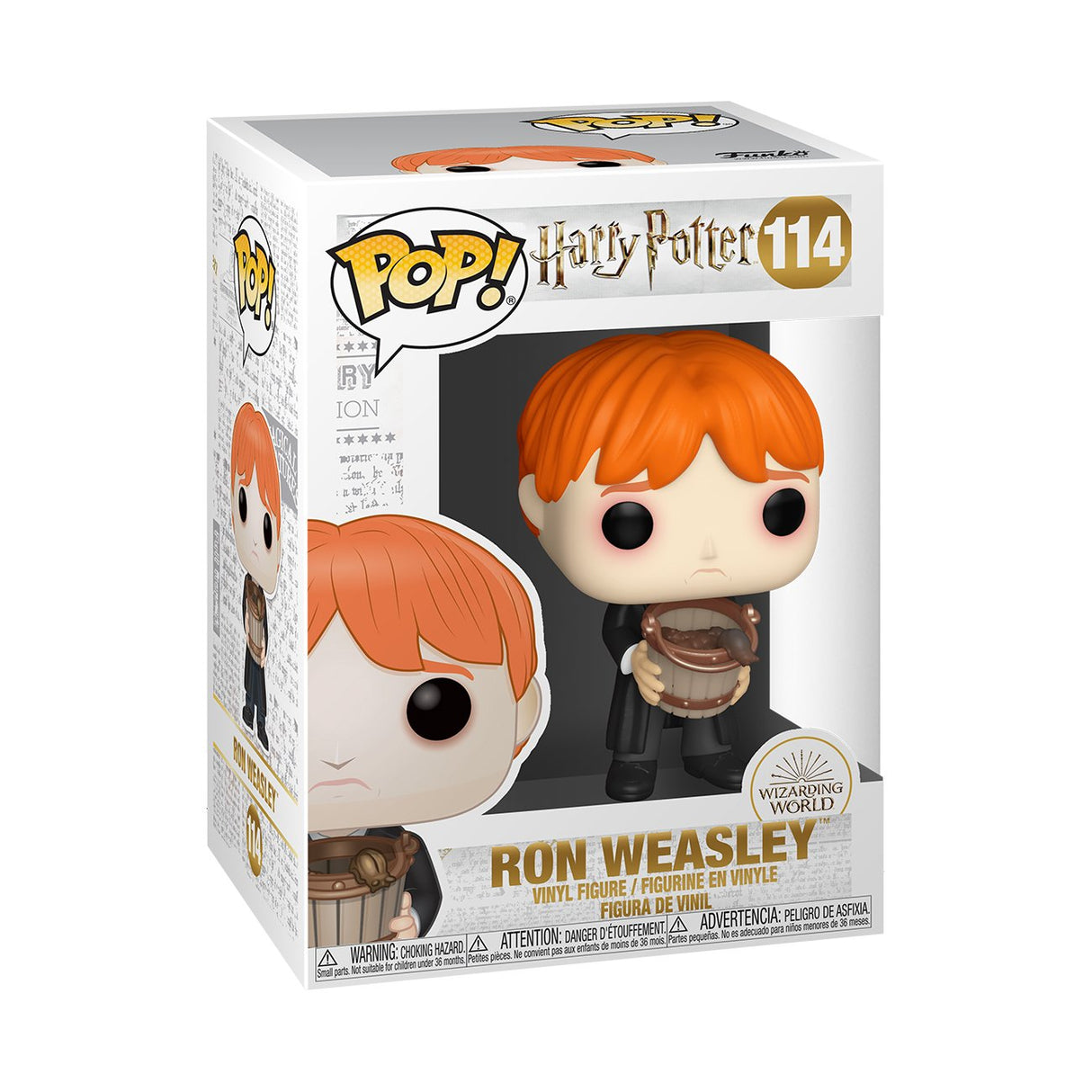 Funko Pop Ron Puking Slugs In A Bucket - Harry Potter