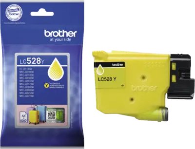 Brother Lc528yp Ink Jet Amarillo Hc Para J4