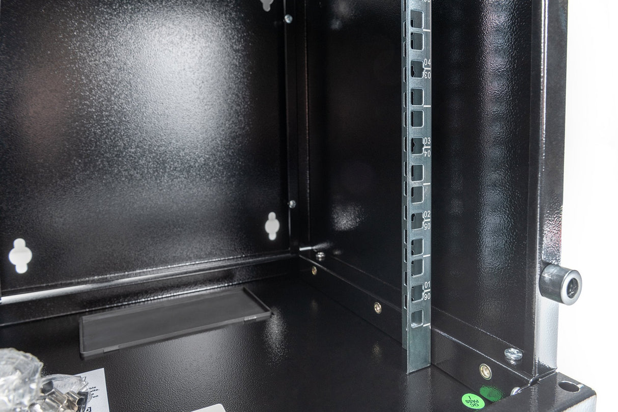 Armario Mural Digitus 6u 330x312x300 Ip20, Cristal De Seguridad Con Cerradura