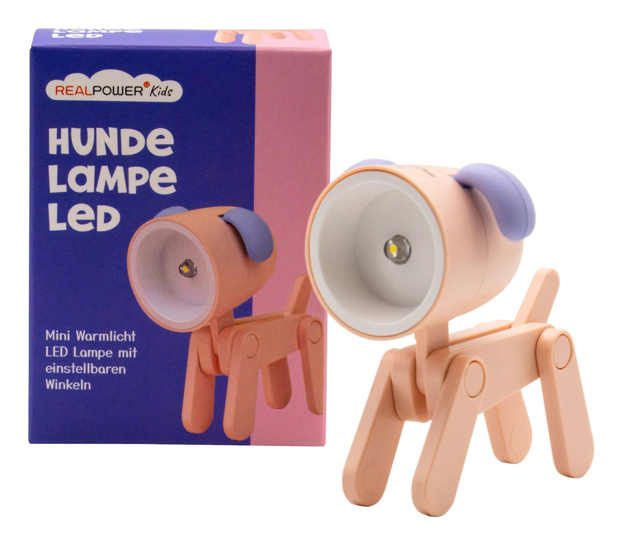 Lámpara De Mesa Realpower 486314 Led Rosa