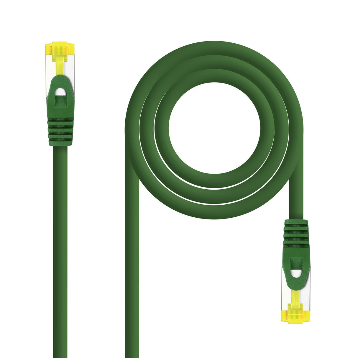 Nanocable Cable De Red Rj45 Lszh Cat.6a Sftp Awg26 0.50m - Verde