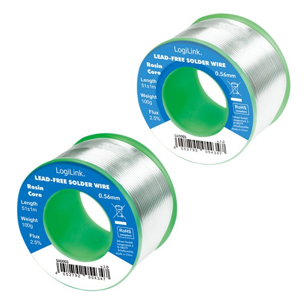 Logilink Sa0003 Alambre De Soldadura 0,56mm 100g