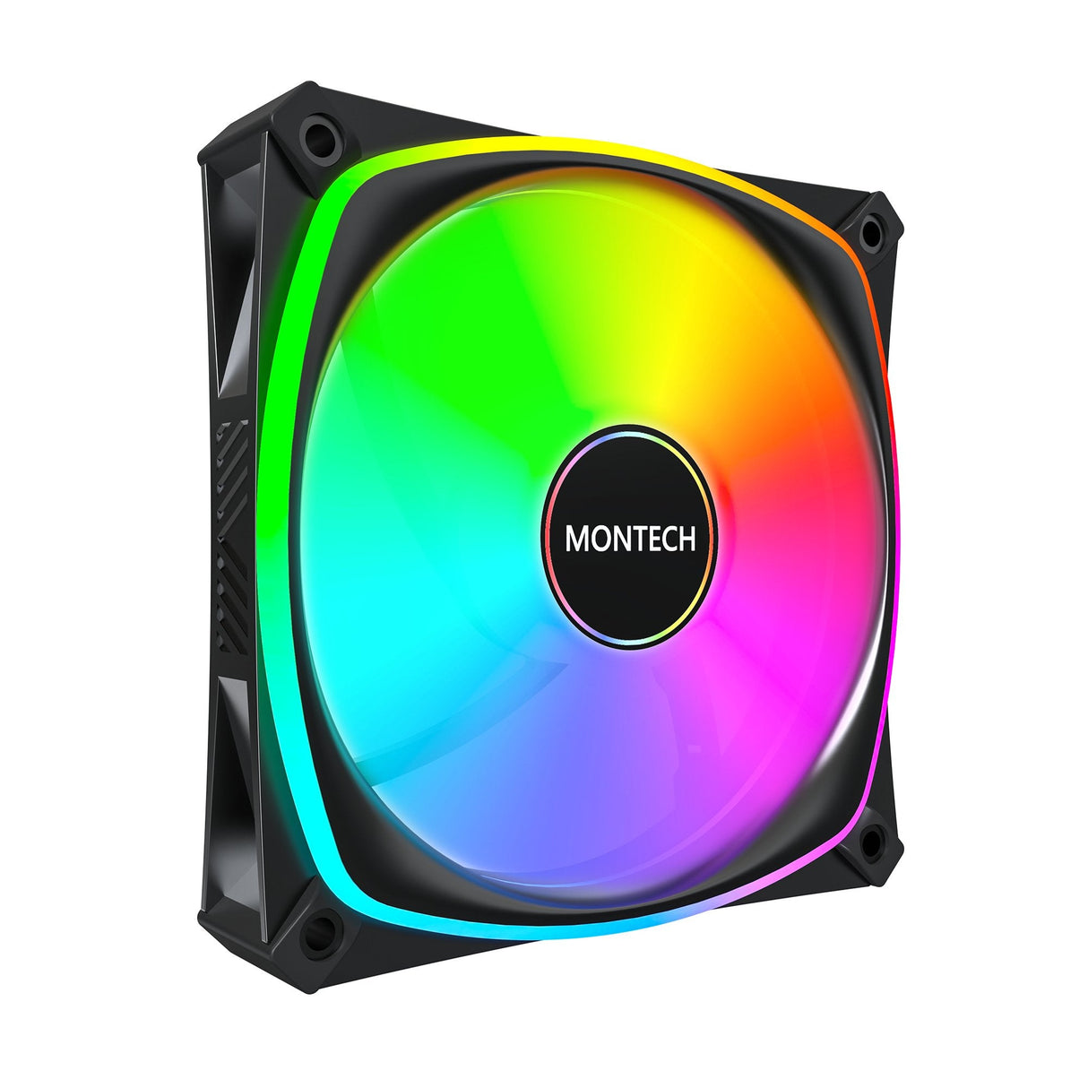 Ventilador Pc Montech Ax120 Pro 12 Cm Negro 1 Pieza(S)