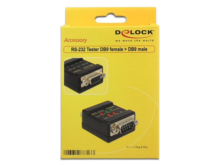 EAN 4043619877133 - DeLOCK 2xDB9 DB9 Negro imagen 2