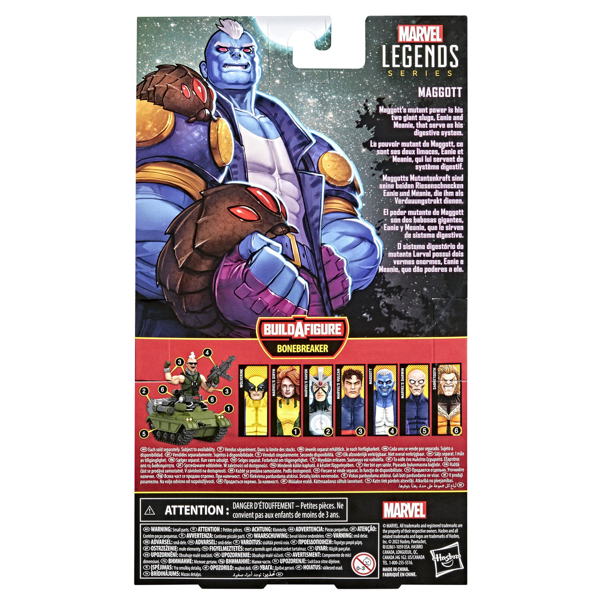 Figura Maggott X-Men Marvel Legends 15cm