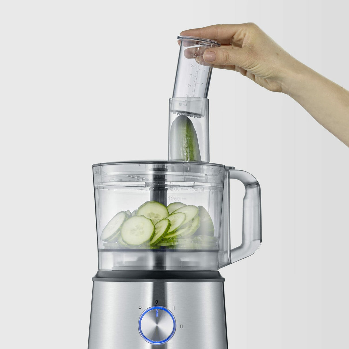 EAN 4008146038099 - Severin KM 3892 robot de cocina 1200 W 1,5 L Negro, Acero inoxidable, Transparente imagen 5