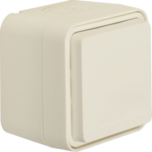 Berker 47403512 Fr-Toma De Corriente Blanco Polar Schuko Con Tapa Abatible Ap W.1