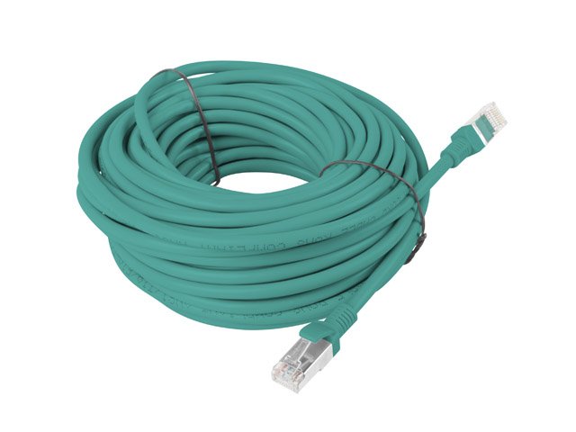 EAN 5901969409253 - Lanberg PCU6-10CC-1500-G cable de red Verde 15 m Cat6 U/UTP (UTP) imagen 1