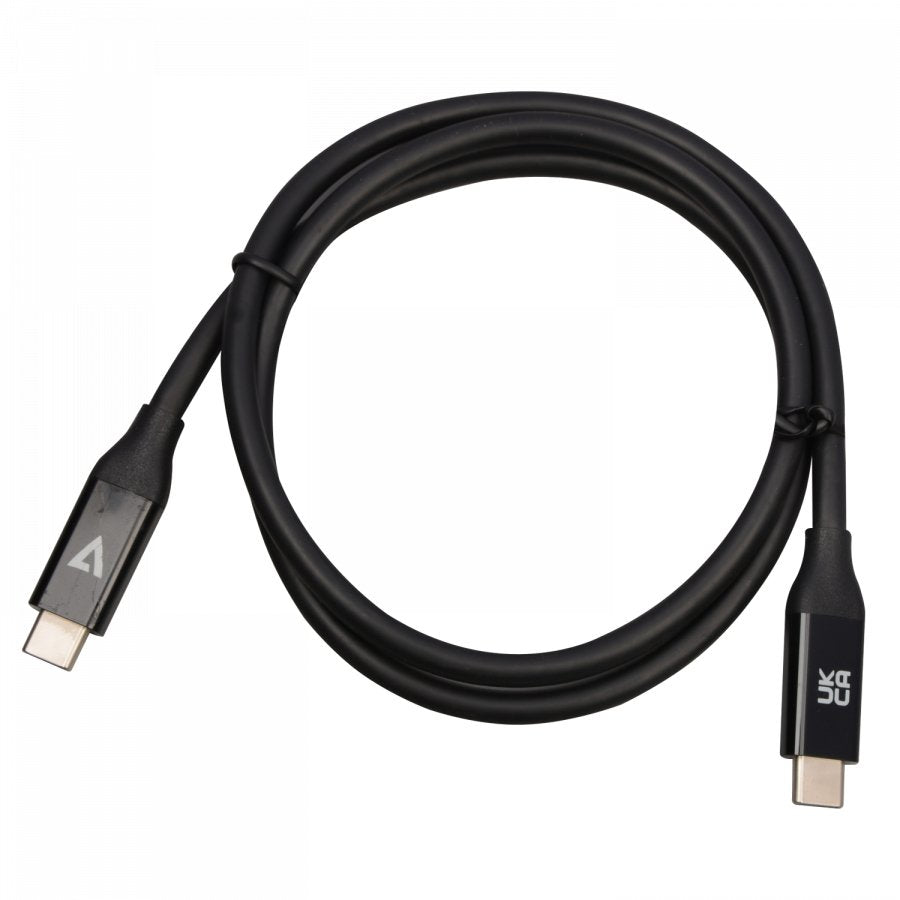 EAN 0662919114737 - V7 V7USB4-80CM cable USB 0,8 m USB C Negro imagen 3
