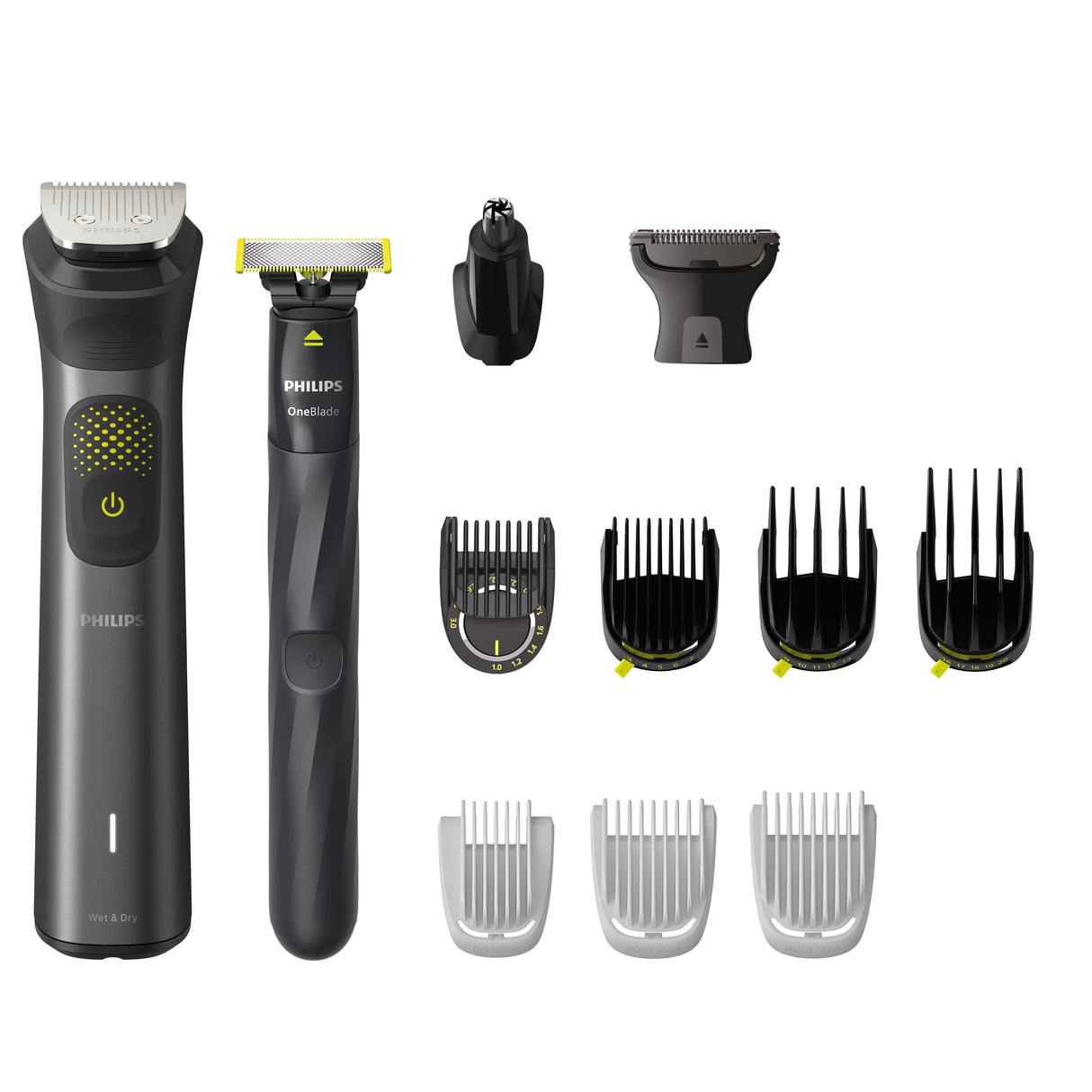 EAN 8720689018425 - Philips MG9530/15 cortadora de pelo y maquinilla Gris 27 Ión de litio imagen 3
