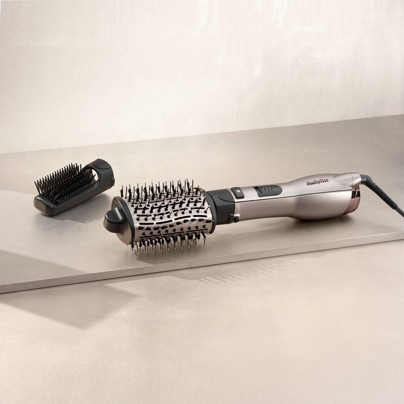 EAN 3030050180169 - BaByliss AS90PE Utensilio de peinado Cepillo de aire caliente Caliente Negro, Oro rosado 1000 W 2,2 m imagen 2