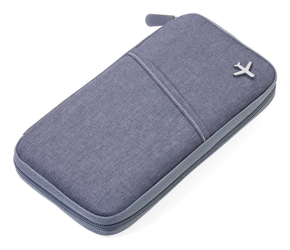 EAN 4024023201875 - TROIKA SAFE FLIGHT Bolso para documentos Gris Poliéster imagen 1