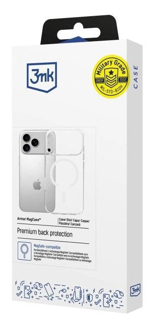 Etui Armor Magcase Do Apple Iphone 17 Pro Max Przezroczyste