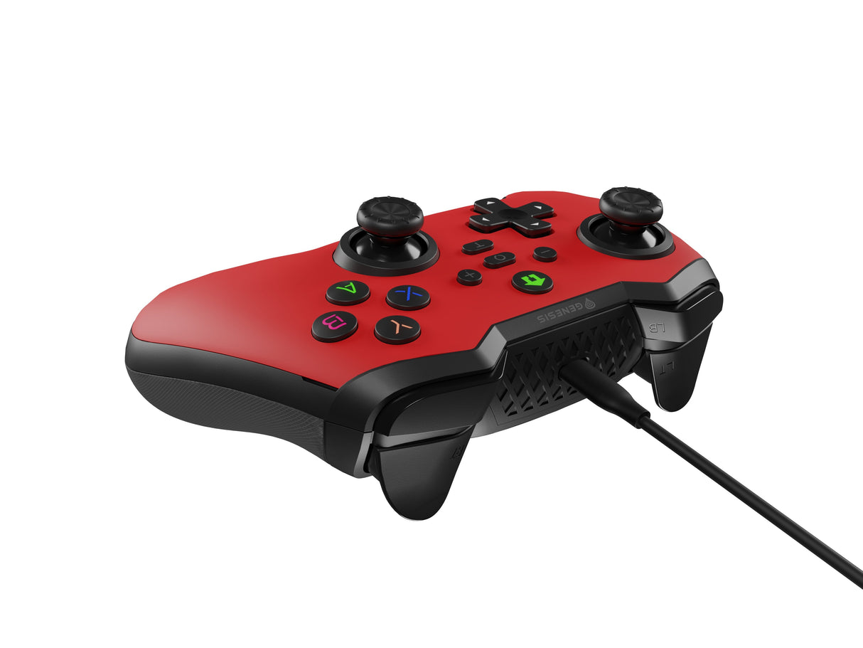 EAN 5901969443783 - GENESIS Mangan 300 Rojo USB Gamepad Analógico/Digital Android, Nintendo Switch, PC imagen 8