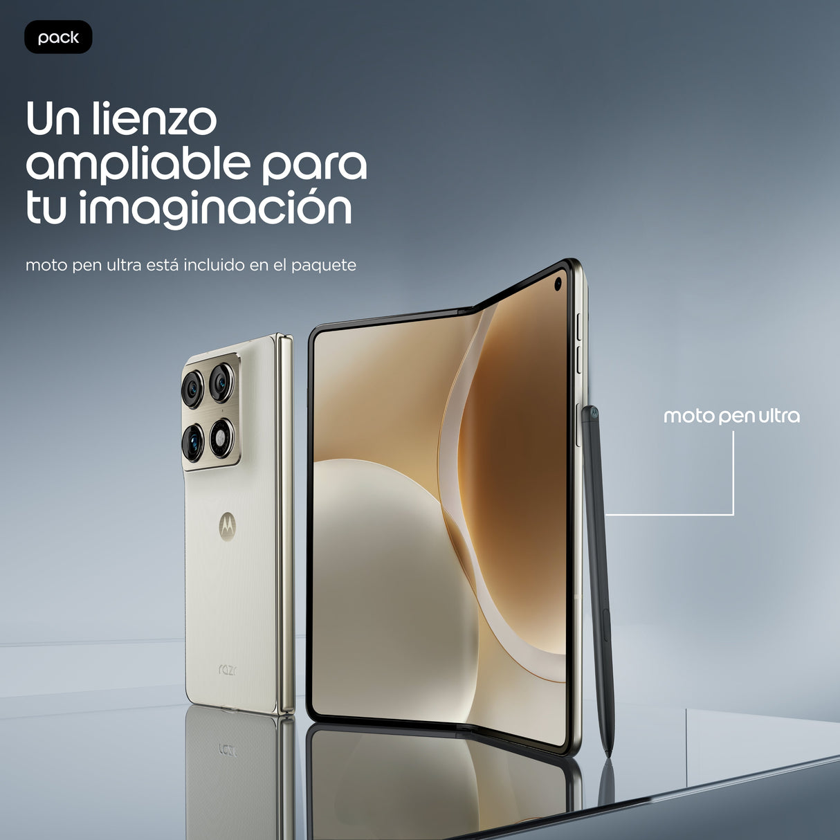 EAN 0840493610832 - Motorola razr fold 20,6 cm (8.09") SIM doble Android 16.0 5G USB Tipo C 16 GB 512 GB 6000 mAh Blanco imagen 10