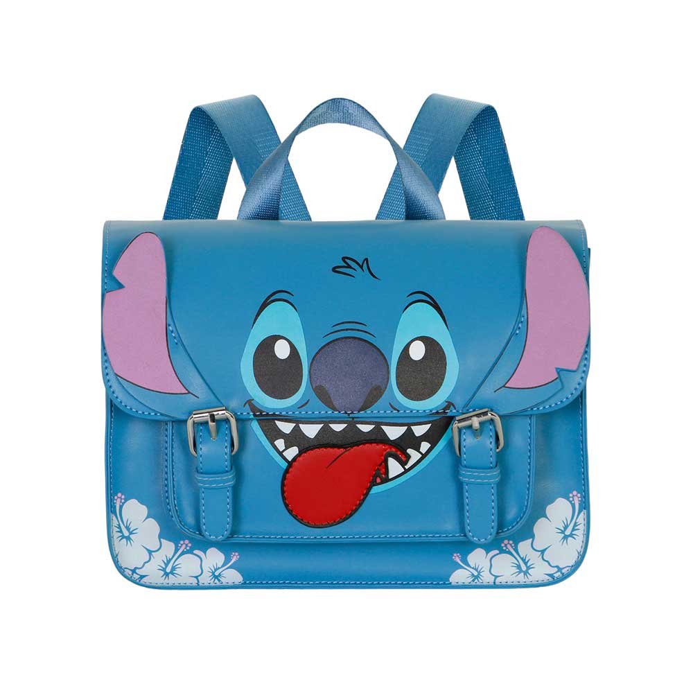 Bolso Mochila Tongue Stitch Disney 26cm
