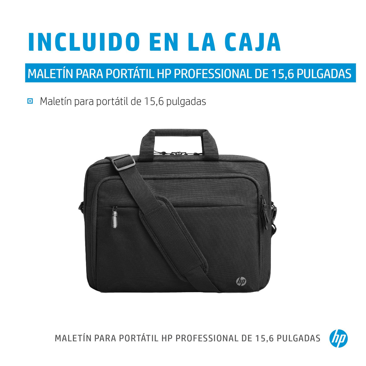 EAN 5715328141780 - HP Professional 15.6 Laptop Bag 39,6 cm (15.6") Maletín Negro imagen 2