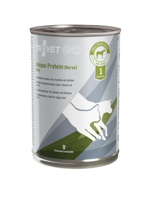 Trovet Unique Protein Uph With Horse - Comida Húmeda Para Perros Y Gatos - 400 G