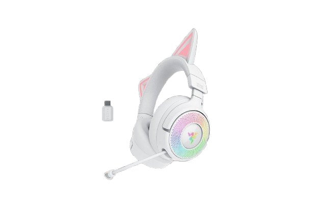 EAN 8887910061077 - Razer Kraken Kitty V3 Pro - White Auriculares Inalámbrico y alámbrico Diadema Juego USB tipo A Bluetooth imagen 4
