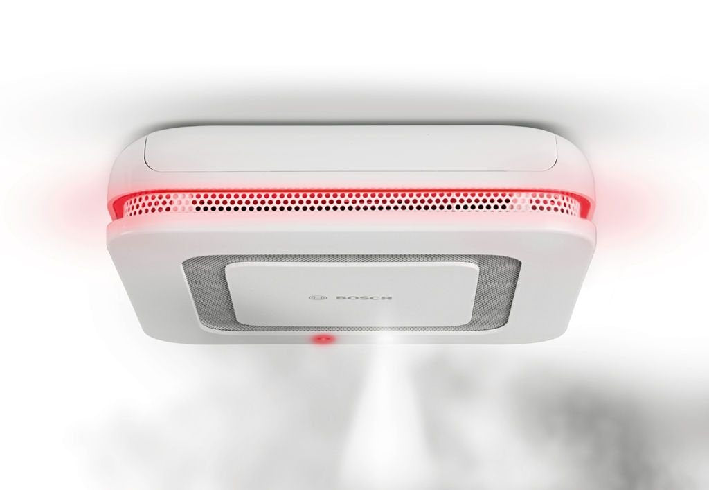 Sensor De Calidad Del Aire Del Detector De Humo Twinguard De Bosch Smart Home
