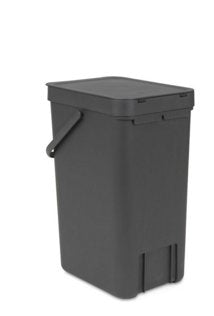 EAN 8710755109966 - Brabantia 109966 papelera 16 L Rectangular Gris imagen 4