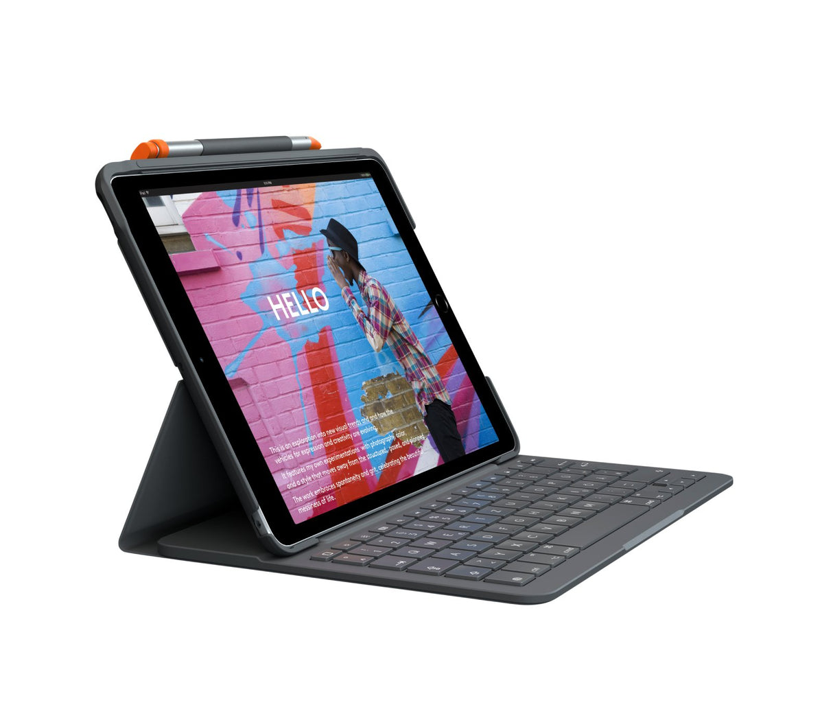 EAN 5099206088252 - Logitech 920-009474 teclado para móvil QWERTZ Alemán Bluetooth Grafito imagen 2