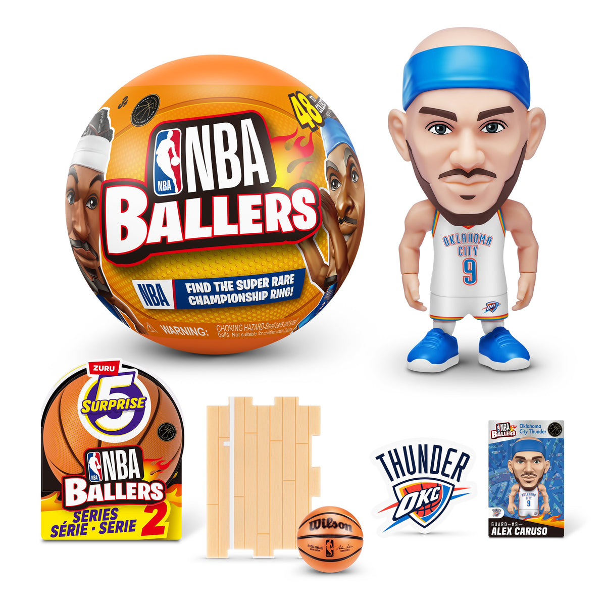 EAN 4894680041875 - 5 Surprise NBA Ballers Series 2 imagen 3