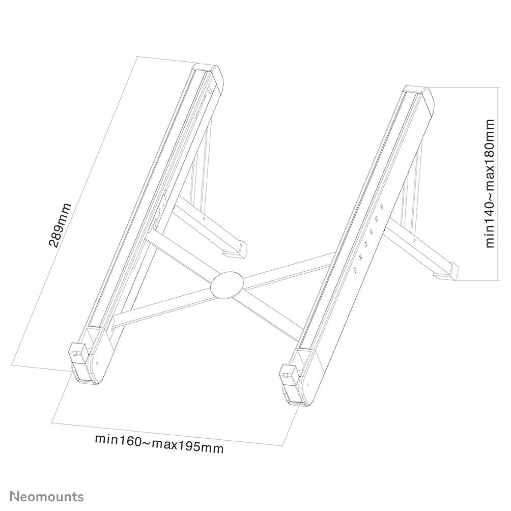EAN 8717371448349 - Neomounts NSLS010 soporte para ordenador portátil Plata 43,2 cm (17") imagen 18