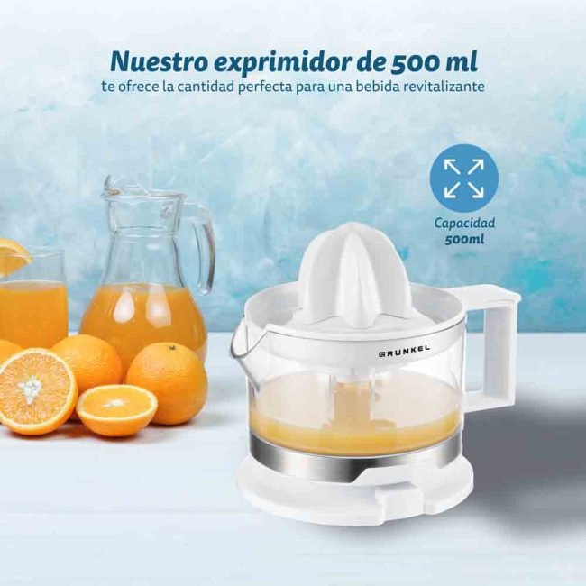 Exprimidor Grunkel Xp-545bl 45w Capacidad 0.5l