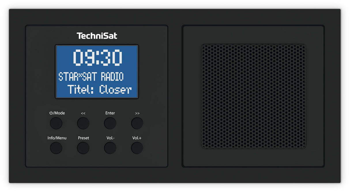 EAN 4019588039001 - TechniSat DIGITRADIO UP 1 Montado en la pared Analógico y digital Negro imagen 1