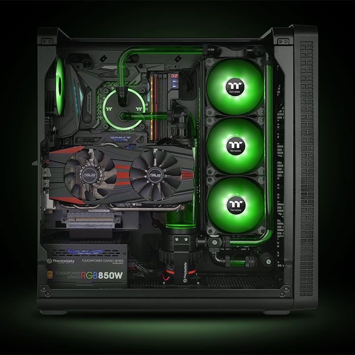 EAN 4713227525237 - Thermaltake Pure A14 Carcasa del ordenador Ventilador 14 cm Negro 1 pieza(s) imagen 2