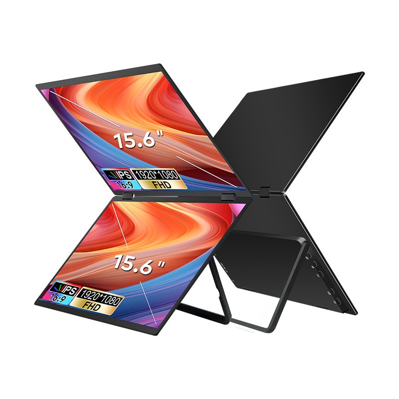 Extralink Smart Life T01 15.6" Tragbare Monitore Für Den Laptop 2 Monitore, Ips