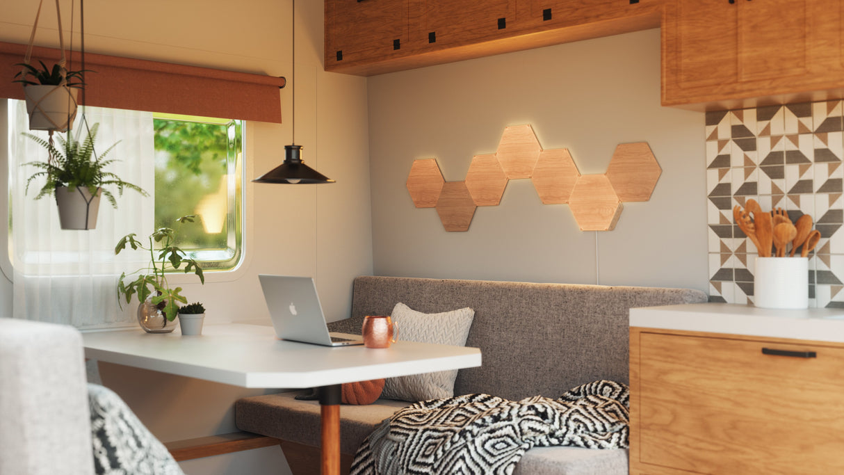 EAN 0840102703924 - Nanoleaf Elements Hexagon Starter Kit Hexágono imagen 3