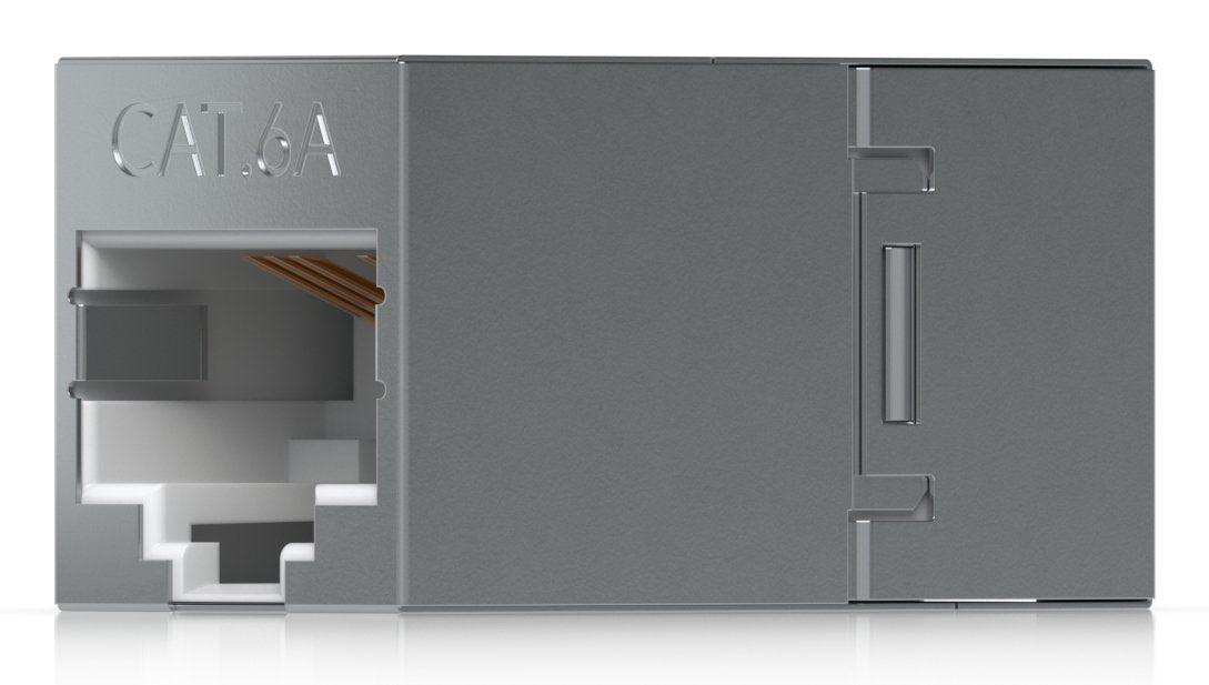 Compact, Inline Rj45 Coupler With Shielding For Ethernet