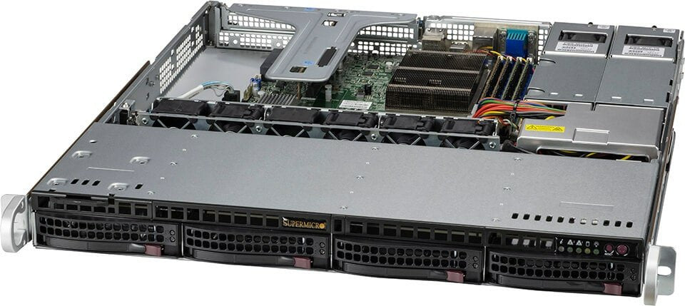 Barebone Supermicro Superserver Sys-510t-Mr 1u Single Sockel 1200