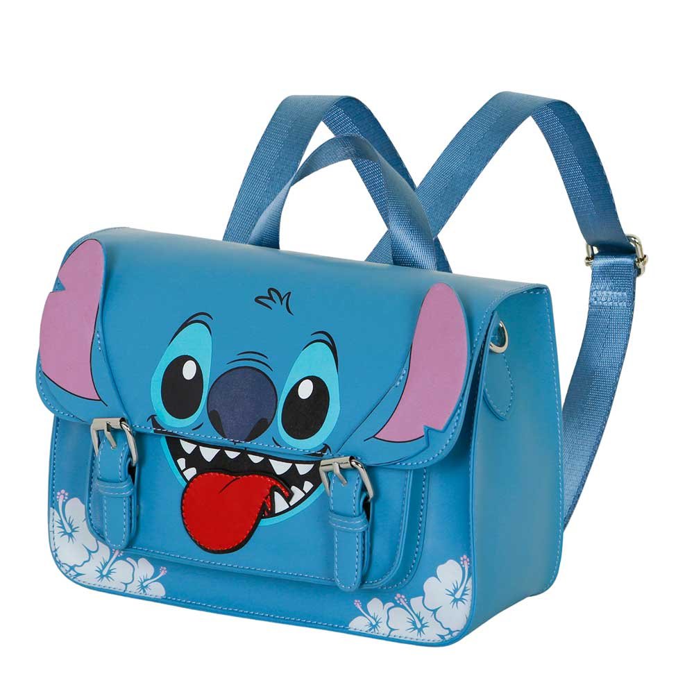Bolso Mochila Tongue Stitch Disney 26cm