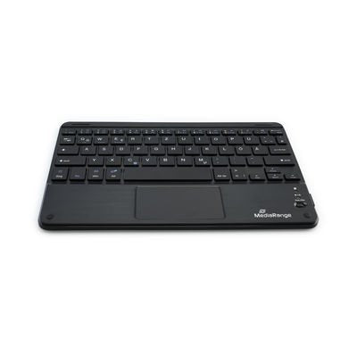 Teclado Alemán. Suizo Mediarange Mros130 Bluetooth Qwertz Negro