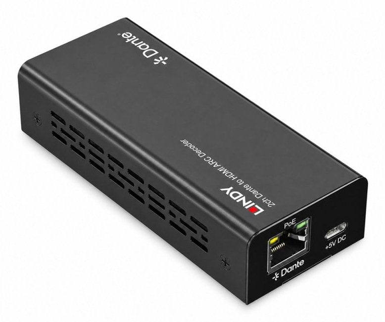 2ch Dante To Hdmi Arc Decoder