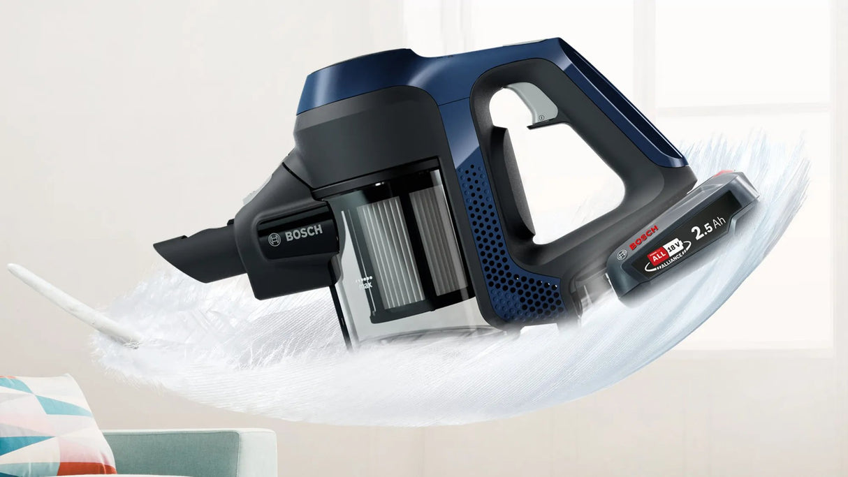 EAN 4242005183173 - Bosch Serie 6 BCS611P4A aspiradora de pie y escoba eléctrica Batería Secar Filtro higiénico Sin bolsa 0,3 imagen 8