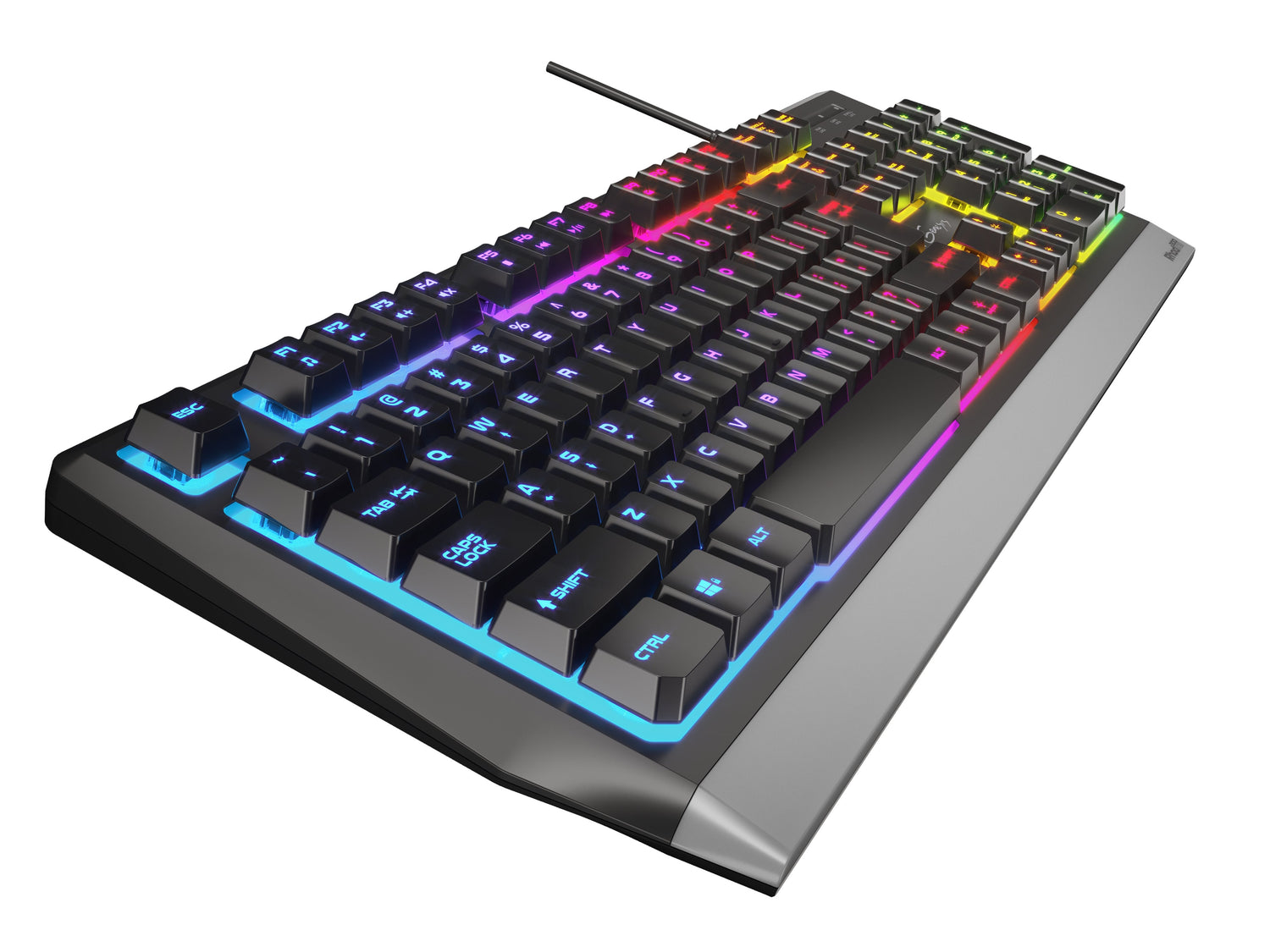 Teclado Gaming Genesis Rhod 300 Rgb Retroiluminado Español