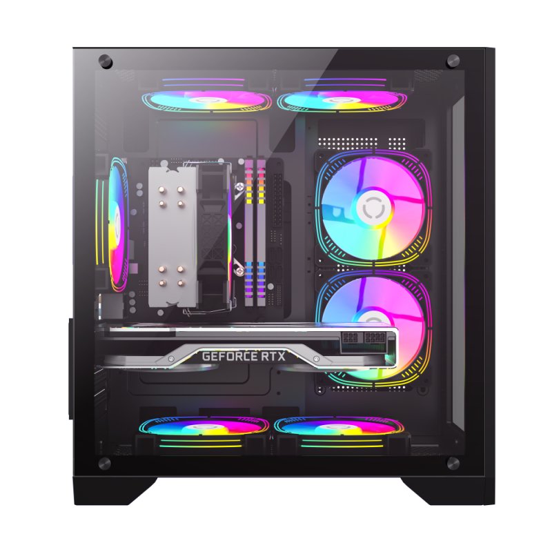 Caja Pc Gamemax Case Infinity Mini Bk M-Atx