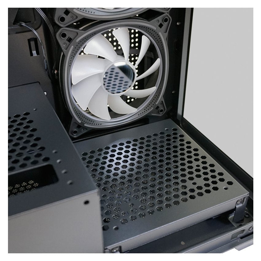 Lc-Power Lc-715b-On Carcasa De Ordenador Midi Tower Negro