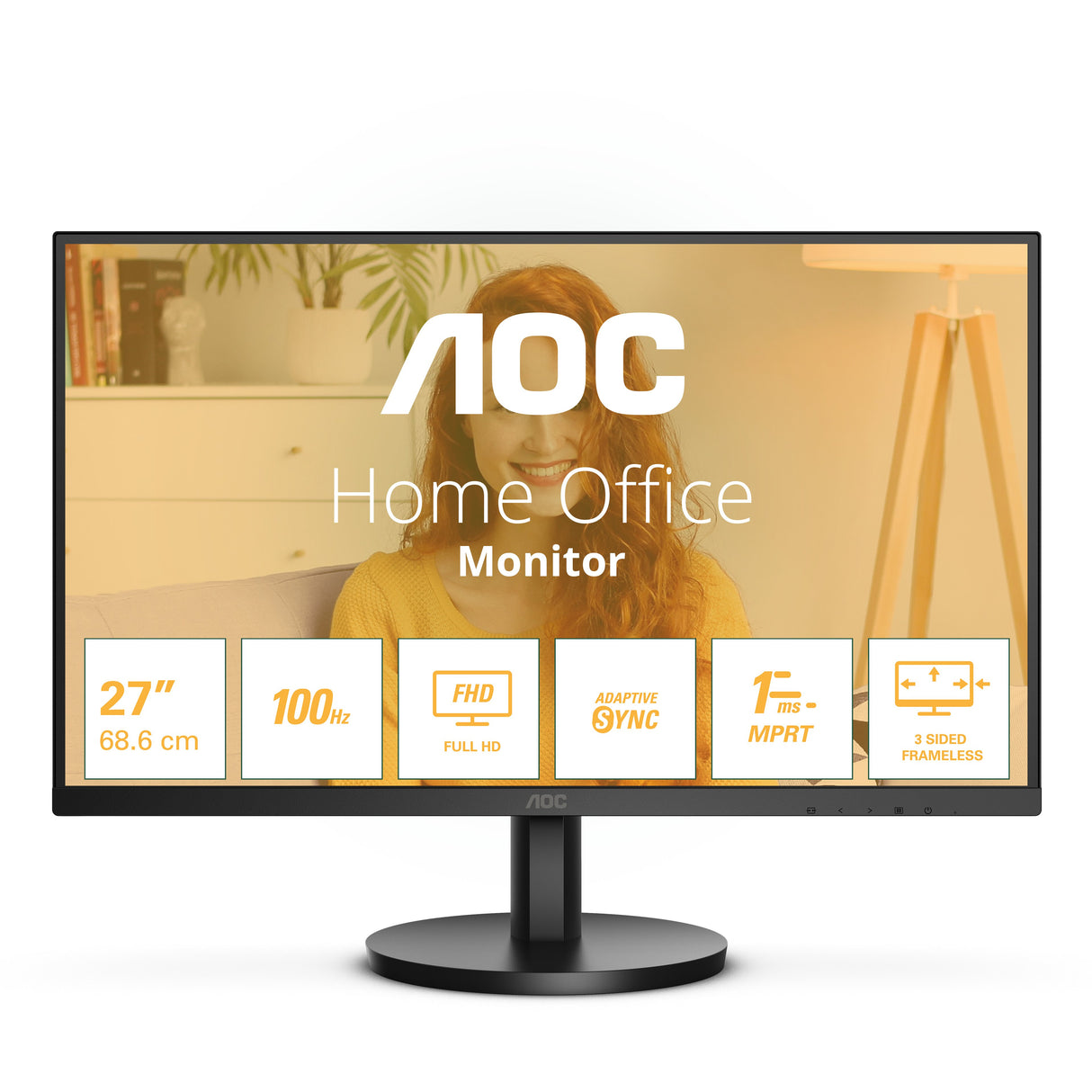 EAN 4038986181549 - AOC B3 27B3HMA2 pantalla para PC 68,6 cm (27") 1920 x 1080 Pixeles Full HD LCD Negro imagen 1