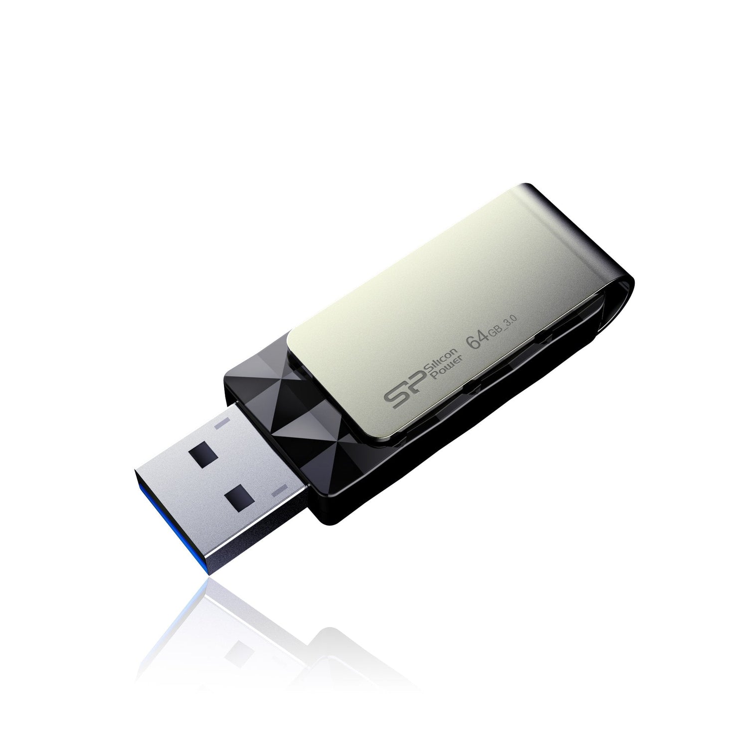 Pendrive Silicon Power Blaze B30 Usb 3.1 64gb Negro