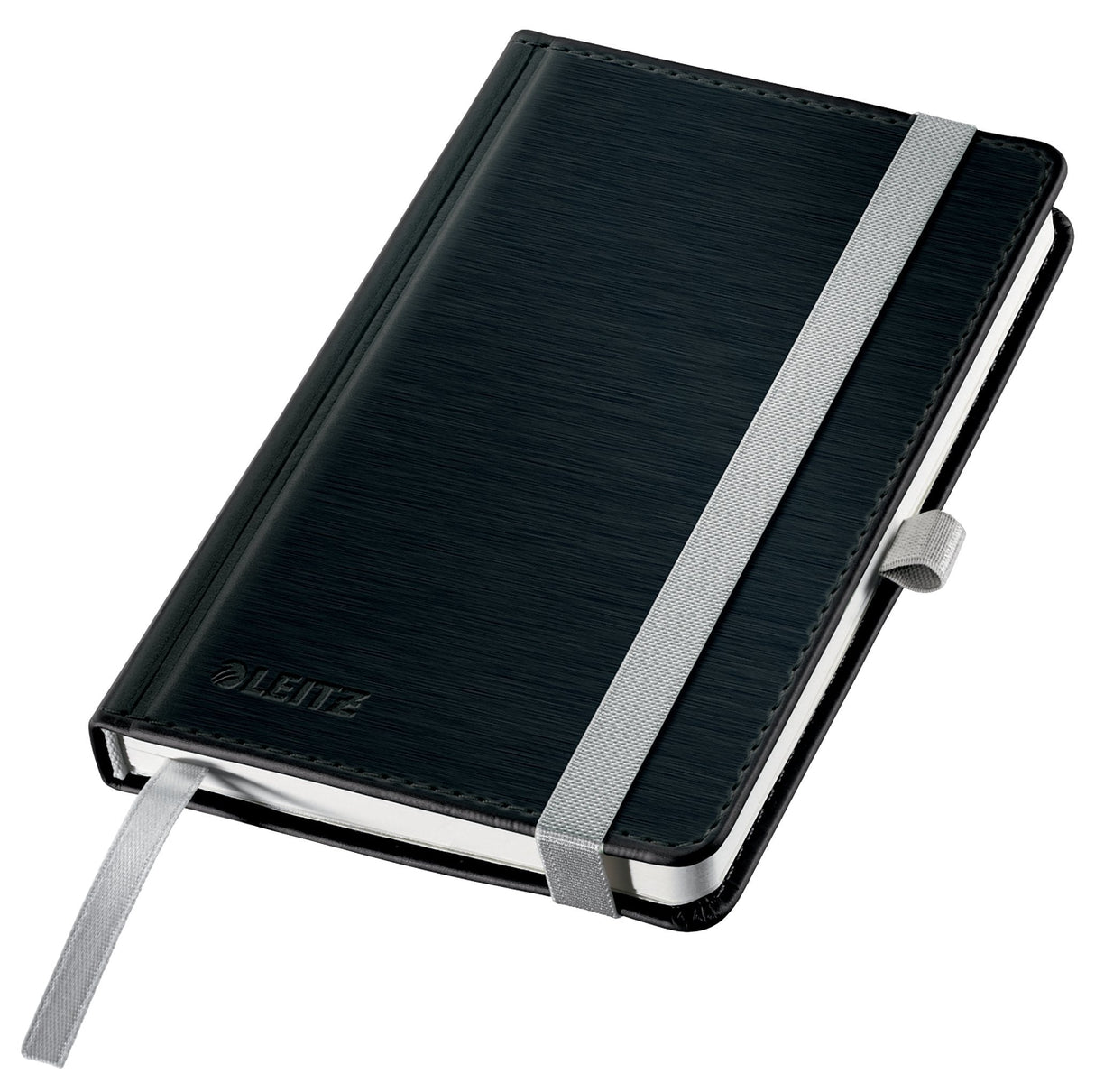 Leitz Notebook Style A5 Sqare Paper Hardfunda Negro 80 Sheets