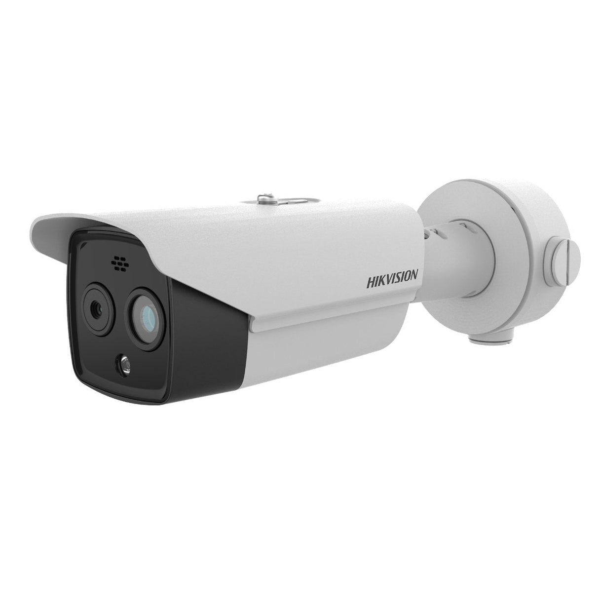 Cámara Bullet Ip Térmica/ Óptica 2688×1520 / 256×192 Perimetral Prevención Incendios Ir30 Vca Wdr120 9.7mm / 8mm Alarma/Audio Hikvision